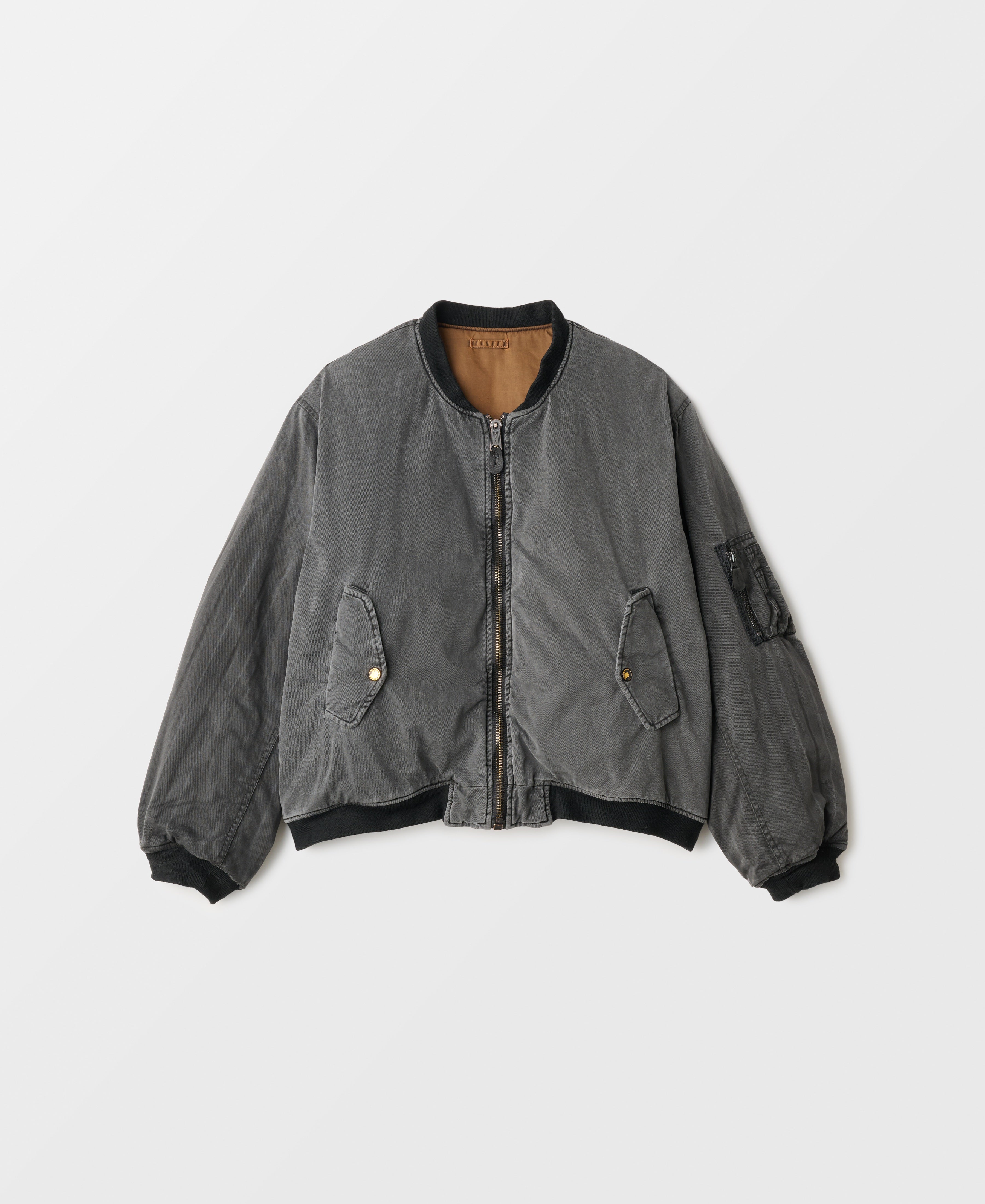 PADDED BOMBER JACKET | COTTON | VINTAGE WASH – F. M.C.D. Japan Store