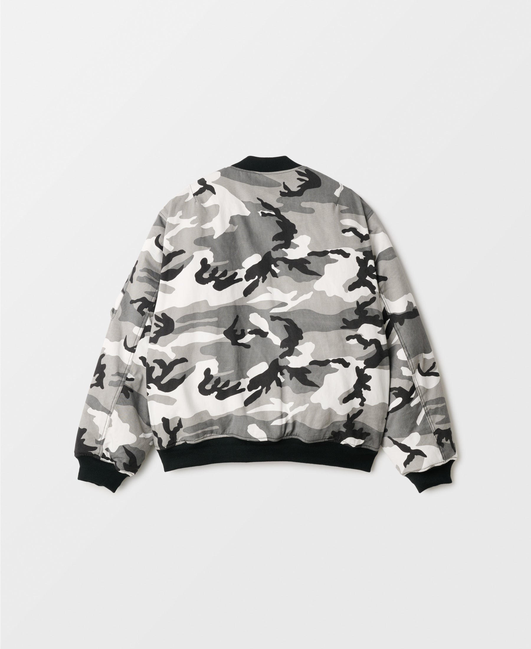 ヴィンテージウォッシュ コットンボンバージャケット | アーバン迷彩