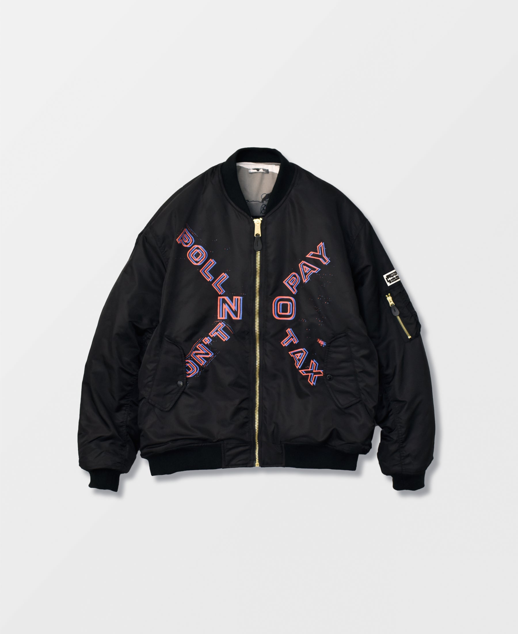ジャケット・アウター KIDILL 24A/W PUNK TEXT COACH JACKET KIDILL / PUNK TEXT COACH JACKET / BLACK | ふぁいん