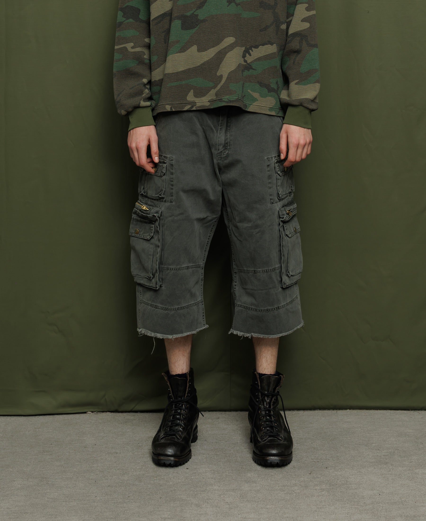 パラシュート カットオフ パンツ | アンティークウォッシュ